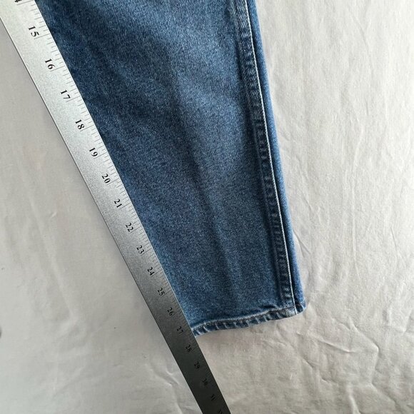 Rivet & Thread High Rise Stovepipe Straight Leg Jeans Size 27 Stretch Denim Blue - Picture 12 of 15